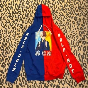 Todoroki Half Hot / Half Cold Hoodie 🔥❄️ MHA